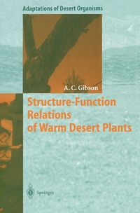 Produktbild: Structure-Function Relations of Warm Desert Plants