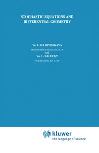 Produktbild: Stochastic Equations and Differential Geometry
