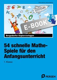 Produktbild: 54 schnelle Mathe-Spiele f&uuml;r den Anfangsunterricht