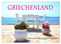 Produktbild: Griechenland Ruhe und Erholung f&uuml;r Entdecker (Wandkalender 2026 DIN A2 quer), CALVENDO Monatskalender
