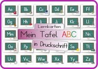 Produktbild: Mein Tafel ABC in Druckschrift