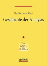 Produktbild: Geschichte der Analysis