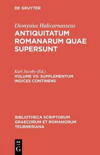 Produktbild: Supplementum Indices Continens