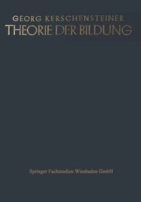 Produktbild: Theorie der Bildung