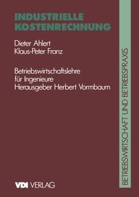 Produktbild: Industrielle Kostenrechnung