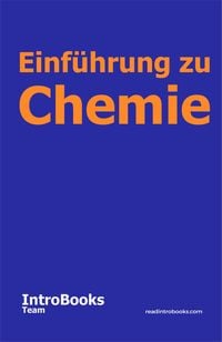 Produktbild: Einf&uuml;hrung zu Chemie