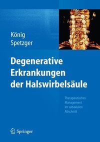Produktbild: Degenerative Erkrankungen der Halswirbels&auml;ule