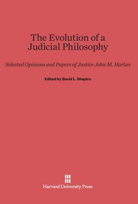 Produktbild: The Evolution of a Judicial Philosophy
