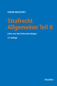 Produktbild: Strafrecht Allgemeiner Teil II
