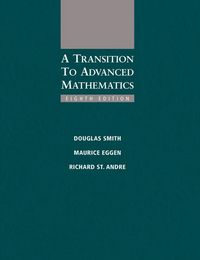 Produktbild: A Transition to Advanced Mathematics