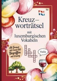Produktbild: Kreuzwortr&auml;tsel mit luxemburgischen Vokabeln