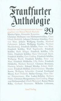 Produktbild: Frankfurter Anthologie. Gedichte und Interpretationen