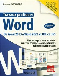 Produktbild: Travaux pratiques : Word : de Word 2013 &agrave; Office 365