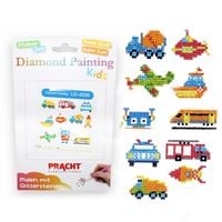Produktbild: PRACHT Diamond Painting Sticker Fahrzeuge 4,5cm 10 St&uuml;ck