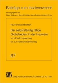 Produktbild: Der selbstst&auml;ndig t&auml;tige Globalzedent in der Insolvenz