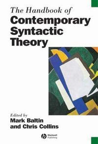 Produktbild: The Handbook of Contemporary Syntactic Theory