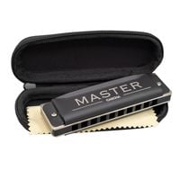 Produktbild: Master Edition Blues Harmonica in C (incl. soft case and cleaning cloth)
