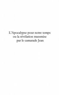 Produktbild: Apocalypse de jean actualisee