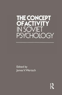 Produktbild: The Concept of Activity in Soviet Psychology