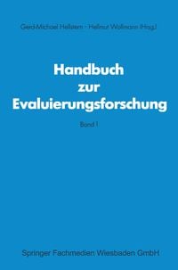 Produktbild: Handbuch zur Evaluierungsforschung