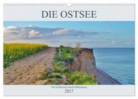 Produktbild: Die Ostsee - von Schleswig nach Gl&uuml;cksburg (Wandkalender 2027 DIN A3 quer), CALVENDO Monatskalender