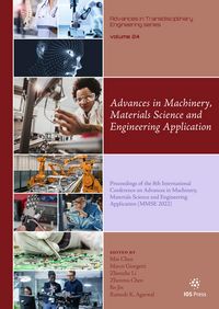 Produktbild: Advances in Machinery, Materials Science and Engineering Application