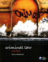 Produktbild: Criminal Law Directions