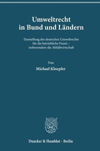 Produktbild: Umweltrecht in Bund und L&auml;ndern.