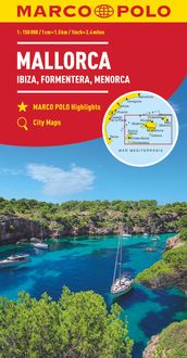 Bild vom Artikel MARCO POLO Regionalkarte Mallorca, Ibiza, Formentera, Menorca 1:150.000 vom Autor 
