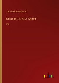 Produktbild: Obras de J.B. de A. Garrett