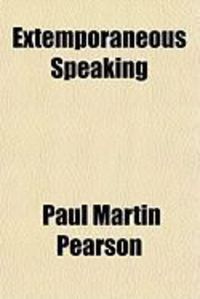 Produktbild: Extemporaneous Speaking