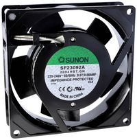 Produktbild: Sunon SF23092A-2092HSL.GN Axiall&uuml;fter 230 V/AC 49.25 m&sup3;/h (L x B x H) 25 x 92 x 92mm