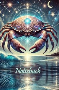 Produktbild: Notizbuch Krebs Sternzeichen