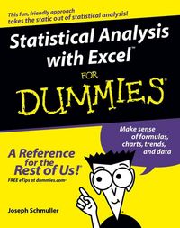 Produktbild: Statistical Analysis with Excel for Dummies