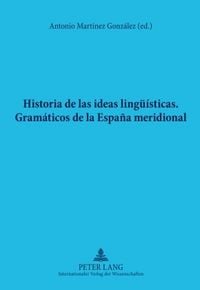 Produktbild: Historia de las ideas lingue&iacute;sticas
