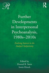Produktbild: Further Developments in Interpersonal Psychoanalysis, 1980s-2010s