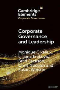 Produktbild: Corporate Governance and Leadership