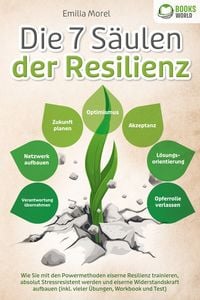 Produktbild: Die 7 S&auml;ulen der Resilienz: Wie Sie mit den Powermethoden eiserne Resilienz trainieren, absolut Stressresistent werden und eiserne Widerstandskraft aufbauen (inkl. vieler &Uuml;bungen, Workbook und Test)