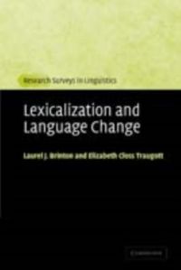 Produktbild: Lexicalization and Language Change