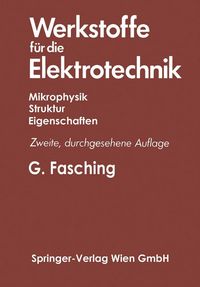 Produktbild: Werkstoffe f&uuml;r die Elektrotechnik