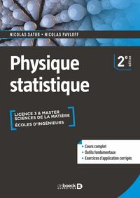 Produktbild: Physique statistique cours et ex