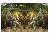 Produktbild: Spiegelwelten - Natur anders sehen (Tischkalender 2026 DIN A5 quer), CALVENDO Monatskalender