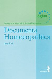 Bild vom Artikel Documenta Homoeopathica vom Autor 