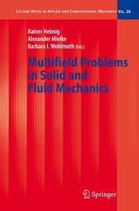 Produktbild: Multifield Problems in Solid and Fluid Mechanics