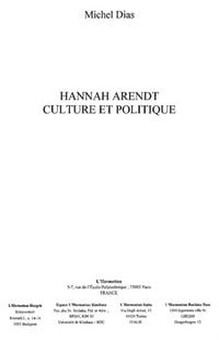 Produktbild: Hannah Arendt