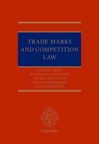 Produktbild: Firth, A: Trade Marks and Competition Law