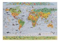 Produktbild: Die Kinderweltkarte als Puzzle