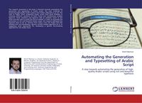 Produktbild: Automating the Generation and Typesetting of Arabic Script
