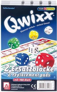 Produktbild: Qwixx, Ersatzbl&ouml;cke, 2 St&uuml;ck
