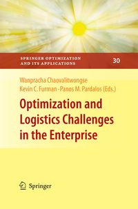 Produktbild: Optimization and Logistics Challenges in the Enterprise